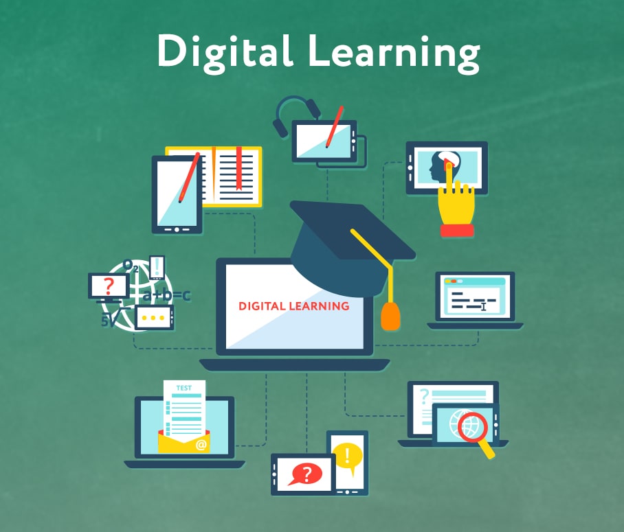 research title about digital learning