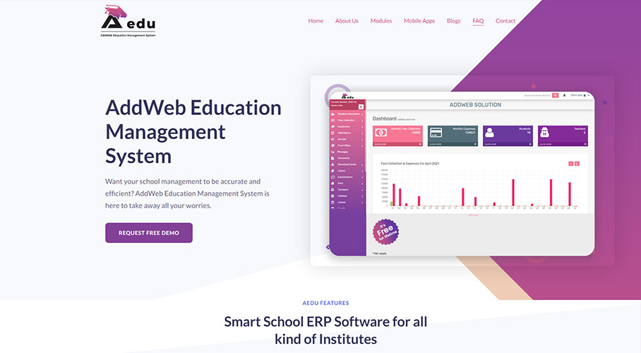 AEDU-school ERP Software